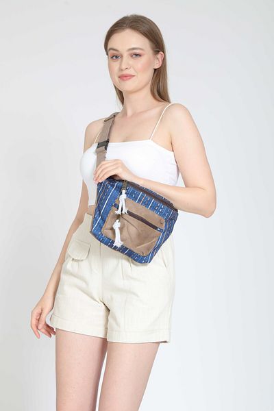 Street Bag Ethnic Bohemian Waist Bag - Daily Travel Can Be Used, Large Volume
