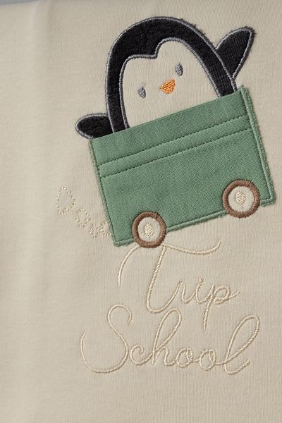 Bebitof 10-Piece Boxed Hospital Discharge Set with Car and Penguin Pattern