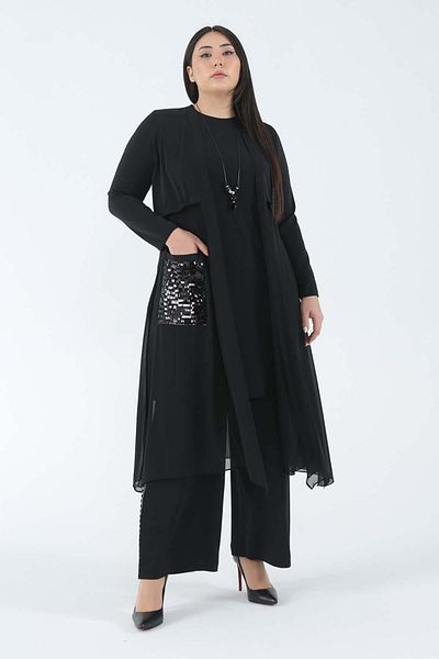 MÜSEMMA Large Size Müsemma 3-piece İlayda Set - 24ytkm-mus0002