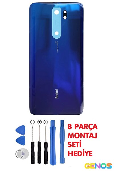 Genos Xiaomi Redmi Note 8 Pro Arka Cam Kapak Batarya Pil Kapağı + Montaj Set ...