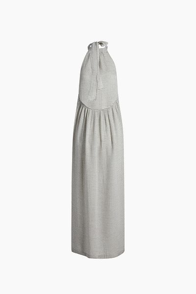 İKİKIZ Lyocell Striped Dress Design