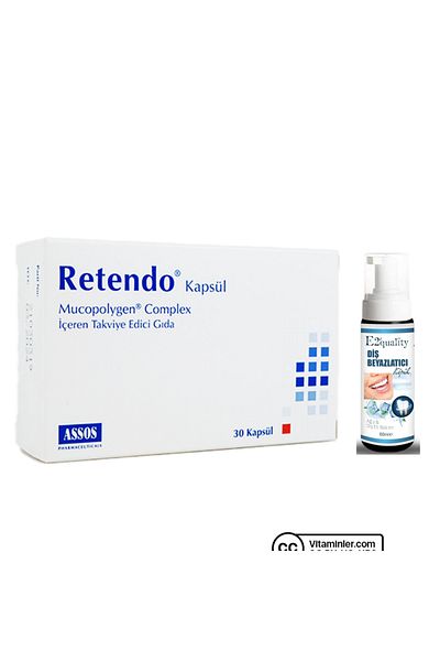 Assos Retendo 30 Capsules + Teeth Whitening Foam Gift