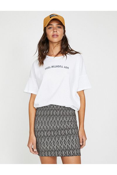 Koton Patterned Skirt