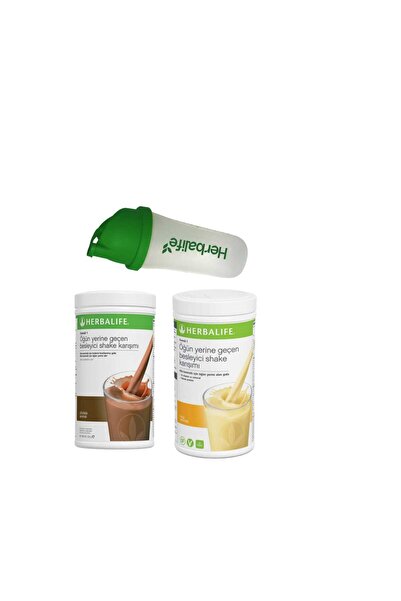 Herbalife Aylık Öğün Seti İki adet formül 1 shake