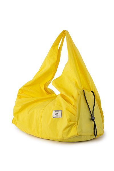ICONE BAG Yellow Icone Zippered Saddlebag Sports Shoulder Bag - Yoga and Fitness Gym