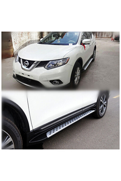 beyaztuning Nissan X-trail Yan Basamak Koruma Orjinal Oem Noktalı 2015-
