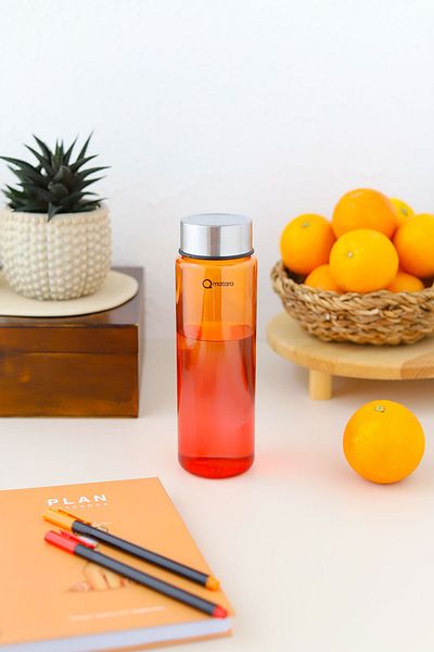 Qmatara Mixed Tropic Glass Flask Premium 550Cc