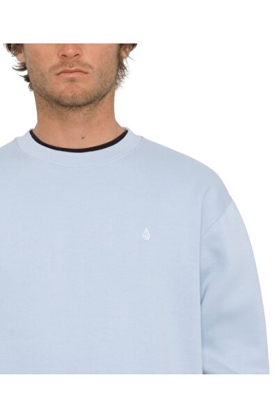 Volcom Одноколірна футболка Single Stone Crew Csb