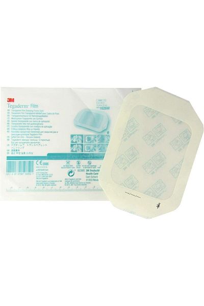 3M تغاديرم 1626 واط غطاء جرح شفاف من البولي يوريثان مقاوم للماء 10 سم × 12 سم 3 قطع