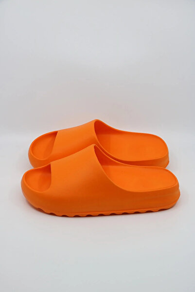 İncim Eva Unisex Women Men Orange Sabo Daily Comfortable Balcony Garden Pool Beach Slippers