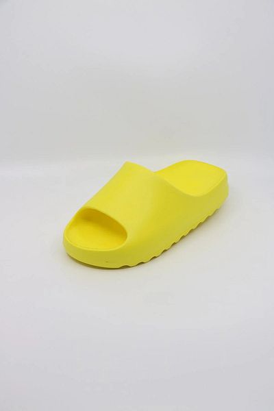 İncim EVA Unisex Women Men Yellow Sabo Daily Comfortable Balcony Garden Pool Beach Slippers