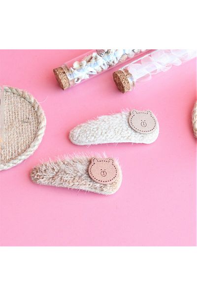 Şeker Ofisi 2 Pieces Plush Teddy Bear Buckle