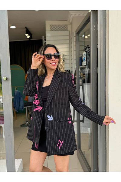 Robin Blazer Jacket Design White Blazer Jacket Black Blazer Jacket Quzu