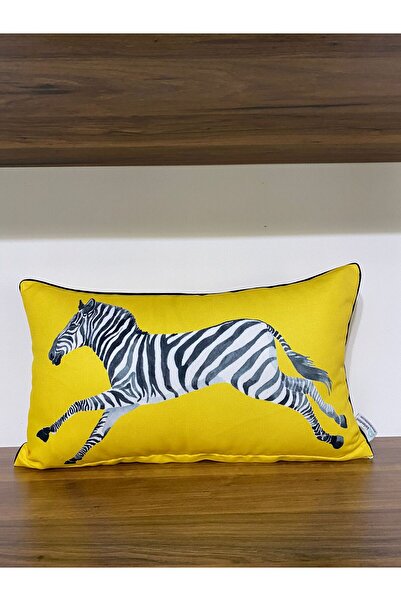 KIRLENTİM Zebra Pattern Group - Imprimat digital, husă de pernă cu două fețe