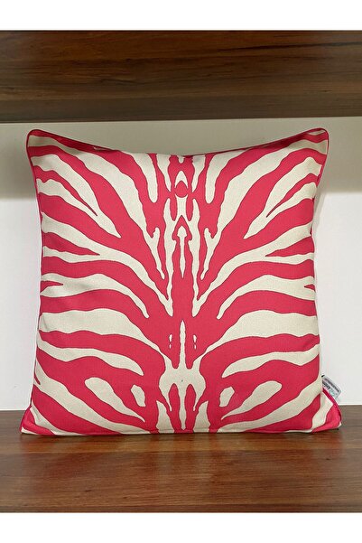 KIRLENTİM Imprimat digital cu model zebră - Husă pentru pernă cu două fețe