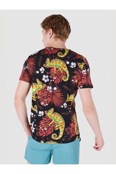 Colin's Tricou cu mânecă scurtă cu imprimeu pentru bărbați - Multicolor, Regular Fit Cl 1062675