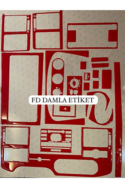 FD OTOMOTİV Ford Transit 2006 - 2013 Torpedo, Console, Trim, Chest Cover Set ...