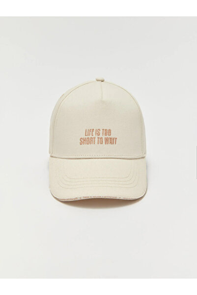 LC Waikiki LCW ACCESSORIES Κέντημα με γράμματα Καπέλο για κορίτσια