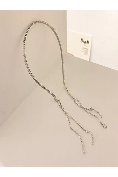 Classy Krunski dodatak za kosu, viseći kristal Sa kamenčićima luksuzna kruna,...