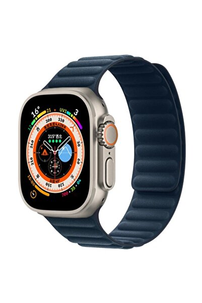 Deppo Trend Apple Watch 9 8 7 6 5 4 3 2 1 Se 42mm/44mm/45mm/49mm Uyumlu Kordo...