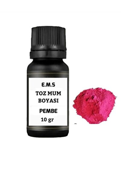 E.M.S AVM Pembe Toz Mum Boyası 10 Gr.
