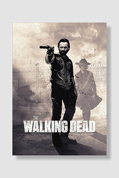 postick The Walking Dead Dizi Posteri Yüksek Kaliteli Kalın Parlak Kuşe Kağıdı