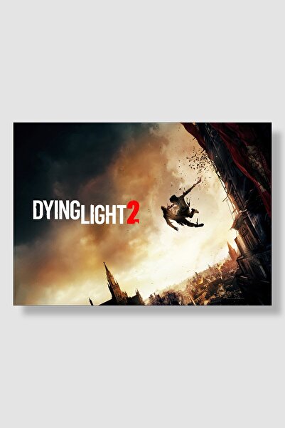 postick Dying Light Oyun Posteri Kalın Parlak Kuşe Kağıdı