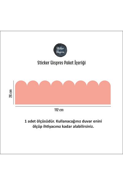 Sticker Ekspres Autocolant din folie de bordură, autocolant decorativ de perete, autocolant pentru camera adolescenților pentru copii