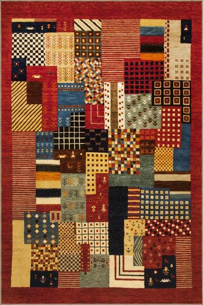 Rugs Modern Halı قاعدة منسوجة هندسية حديثة ملونة مختلطة miravip856