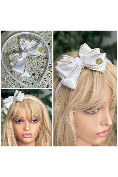 QUEEN AKSESUAR Broșă autocolantă cu design personalizat, satinat alb argintiu auriu pliat cu coroană cu arc fluture coroană pentru femei pentru copii