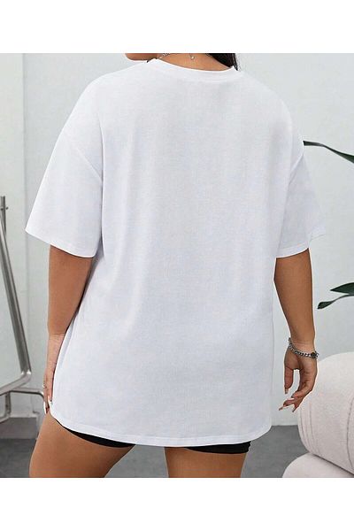 Frisson Large Size Women's T-Shirt - Oversize, Intermediate Size