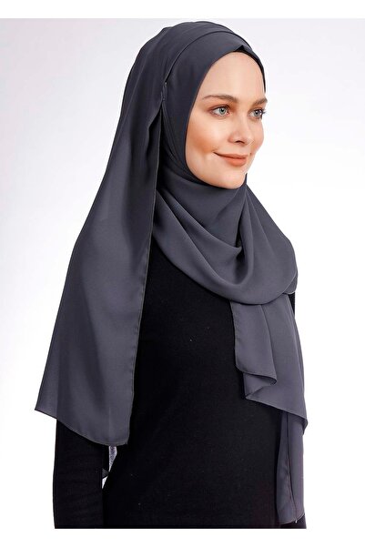 Ecardin Антрацит Креп Шаль - Pratik St 238 Модель