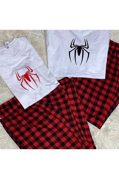 Touz Moda طقم مكون من قطعتين باللون الأسود للجنسين بأكمام قصيرة وأعلى وأسفل