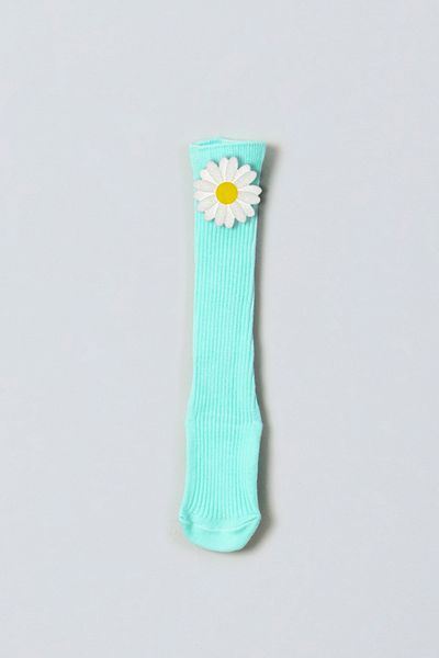 ADABEBEK Daisy Felted Baby Knee Socks