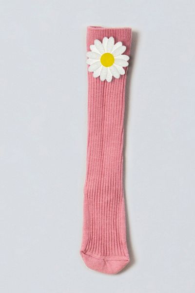 ADABEBEK Daisy Felted Baby Knee Socks