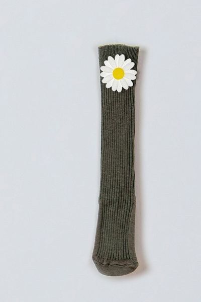 ADABEBEK Daisy Felted Baby Knee Socks