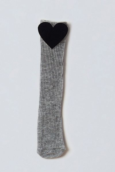 ADABEBEK Orange Felted Baby Knee Socks