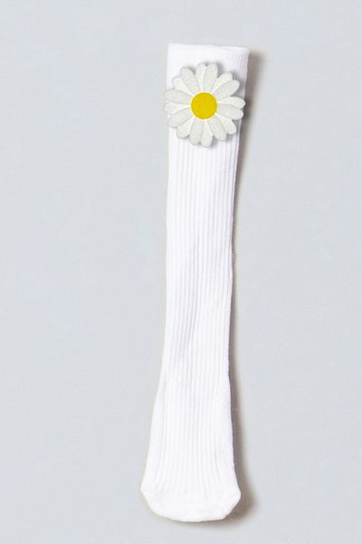 ADABEBEK Daisy Felted Baby Knee Socks