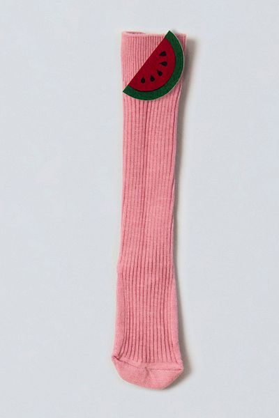 ADABEBEK Watermelon Felted Baby Knee Socks