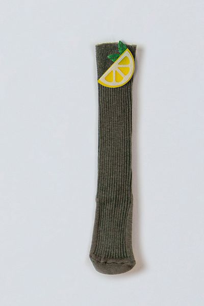 ADABEBEK Lemon Felted Baby Knee Socks