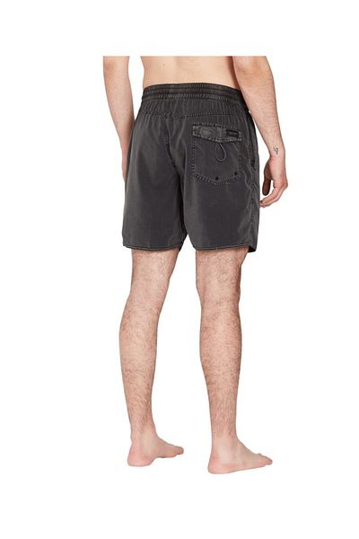 Volcom Center 17 Blk - Stylish Shorts Swimsuit