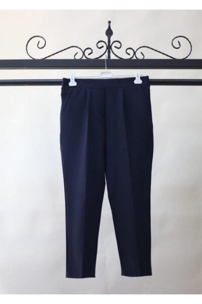 MİSGALA misgala beli lastili Dar Paça Pantolon Lacivert