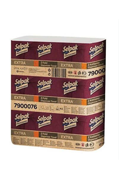 Selpak Z KATLAMA HAVLU PEÇETE 200 LÜ-- 1 PAKET