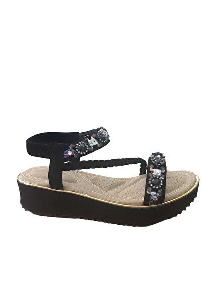 Guja 24Y121 -20 صندل نسائي أسود