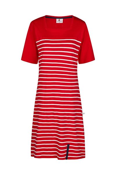 wind sportswear Maritimes Strandkleid gestreift, Knielang, Maritim