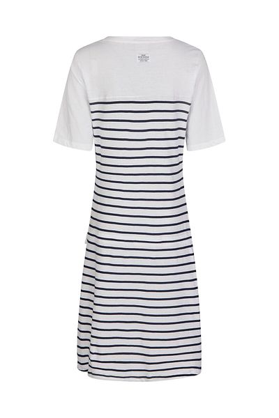 wind sportswear Maritimes Strandkleid gestreift, Knielang, Maritim