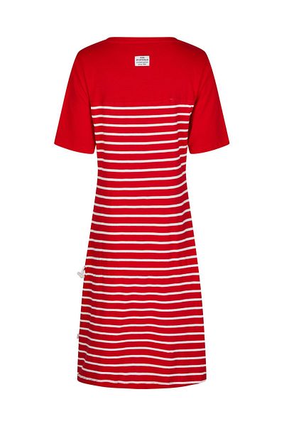 wind sportswear Maritimes Strandkleid gestreift, Knielang, Maritim