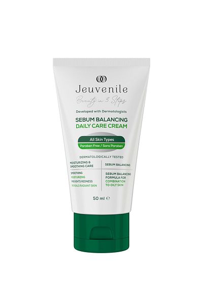 Jeuvenile Anti-Akne-Pflegecreme für fettige und Mischhaut