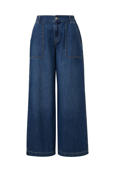 QS by s.Oliver Blugi, slim fit, talie medie, picior lat