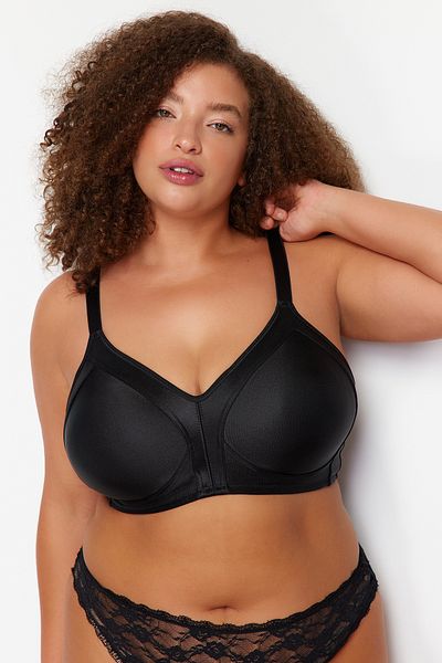 Trendyol Curve حمالة صدر سوداء مضادة للتعرق TBBSS24CW00008